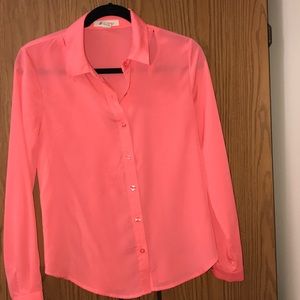 *SOLD* Forever 21 Sheer Button Up